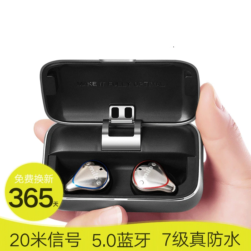 

wave Bluetooth headset wireless dual ear Mini earplug in ear sports running waterproof