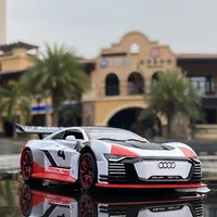 1:32 Audi GT Alloy Sports Racing Car Model Diecast & Toy Vehicle Metal Car Model Sound and Light Simulation Collection Kids Gift 2