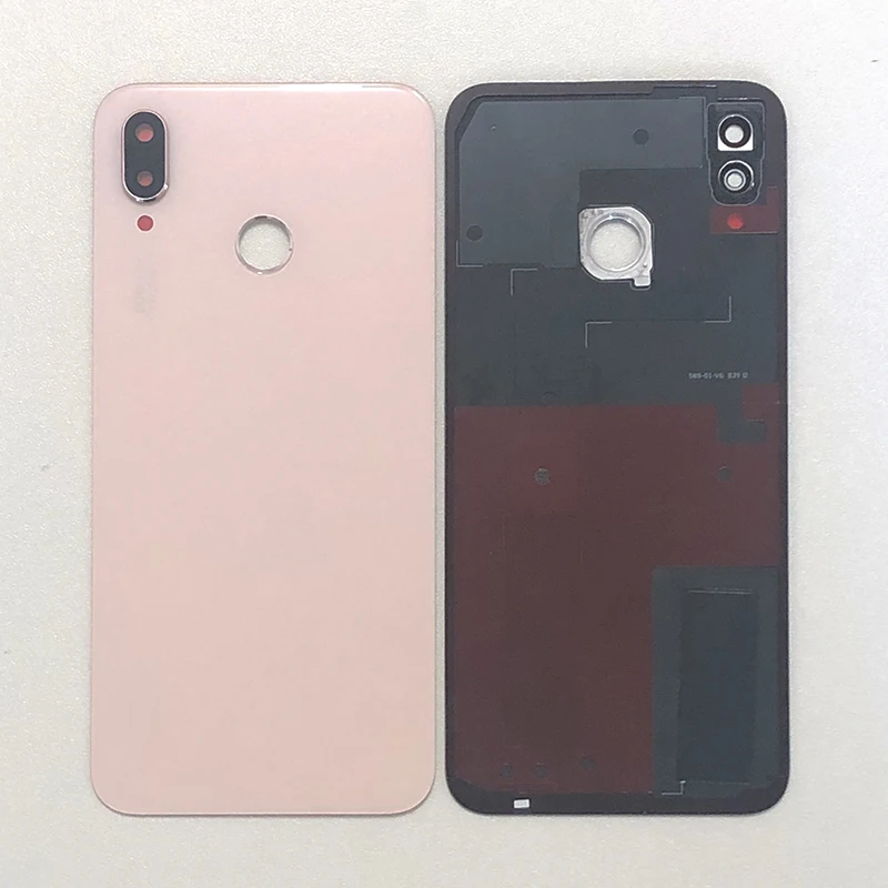 Axisinternational для 5," huawei P20 Lite/Nova 3E стекло задняя батарея Bover чехол Корпус+ объектив для рамы камеры+ adhension