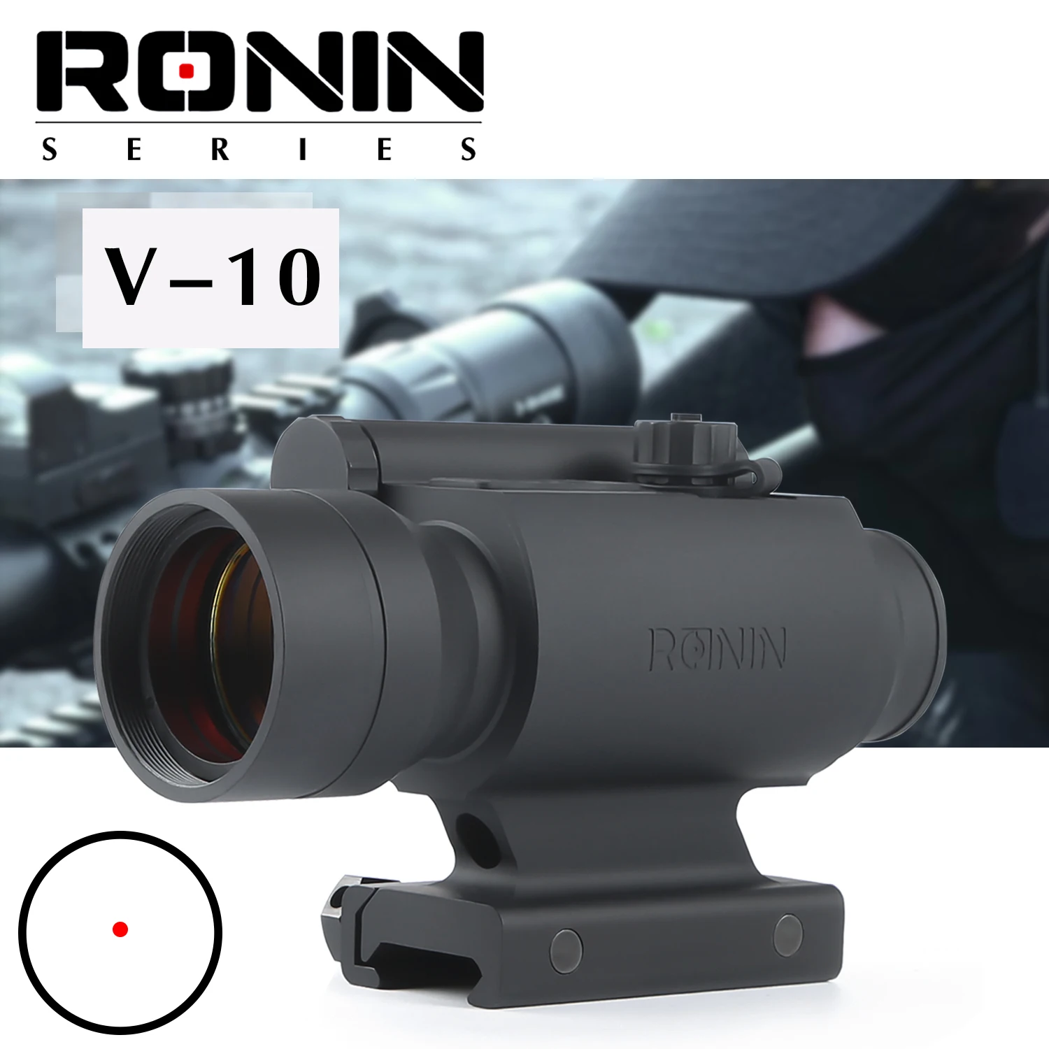 V-10 profesjonalny kolimator red dot celownik kombinowany do karabinu kolejowego 20mm airsoft na zewnątrz polowanie zakres luneta optyka myśliwska V-10 profesjonalny kolimator red dot celownik kombinowany do karabinu kolejowego 20mm airsoft na zewnątrz polowanie zakres luneta optyka myśliwska