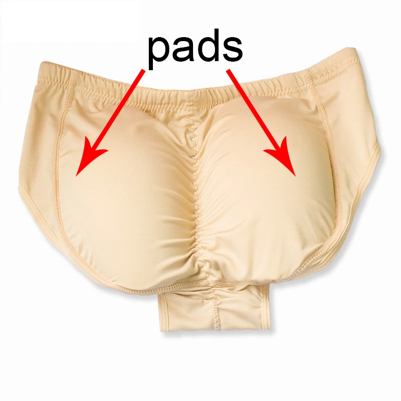 Shapewear Men Body Shapers Hip Lifter Builder Fake Ass Black Padded Panties Elastic Underwear Male Plus Size S-6XL body shaper,mens lingerie,men butt pads