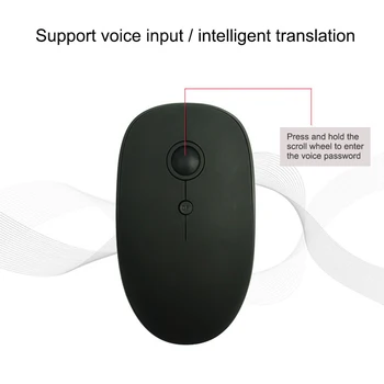 

Voice Control Mouse Wireless Rechargeable Mice Input Search Translation Type-C KQS8