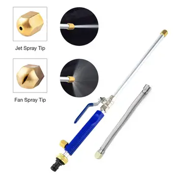 

High Pressure Water Spray Nozzle Car Washing Sprayer Garden Irrigation Tool Garden Tools Garden Supplies Durable Easy to Use