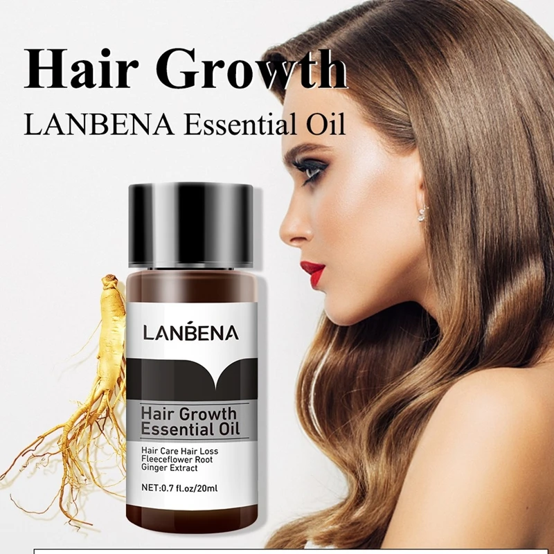 Essence-Products Hair-Serum LANBENA Care Essential-Oil Fast 20ml Liquid-Treatment-Preventing