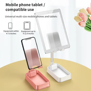 

Universal Aluminium Stand Desk Holder Mobile Phone Holder Metal Tablets Stand for Mobile Phones And Tablets Under 12.9inches