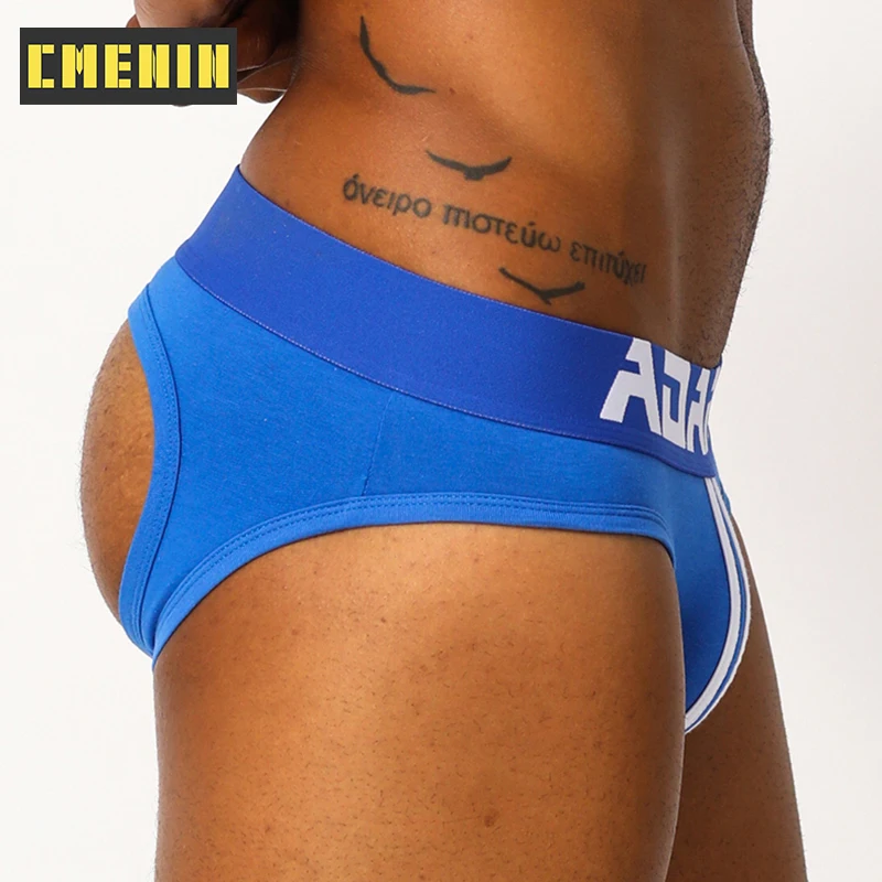 Мужские трусы стринги Sxey черные дышащие брифы джоки нижнее белье для мужчин AD129