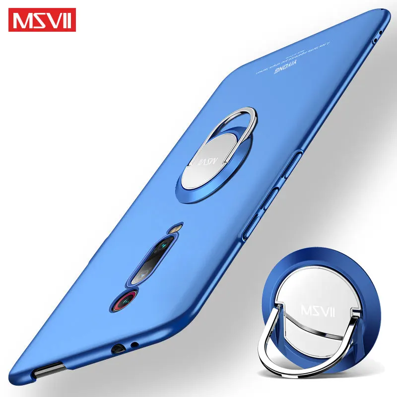 

For Xiaomi Redmi K20 Pro Case MSVII Ring Matte Case For Redmi K20 Cover Xiami Xiomi Redmi K20 Pro Case For Xiaomi K20 Pro Cover