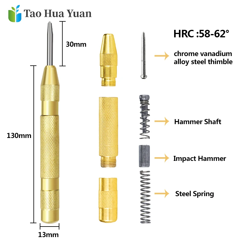 XCAN_1pc_130mm_Automatic_Center_Pin_Punch_Drill_Automatic_Window_Breaking_Device_Wood_Metal_H (2)