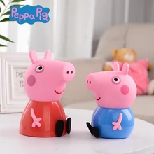 Новинка, светящаяся игрушка, светодиодный силиконовый Ночной светильник-поросенок, проектор, батарея, USB, Ночной светильник, креативные детские игрушки на день рождения, светодиодный, игрушка