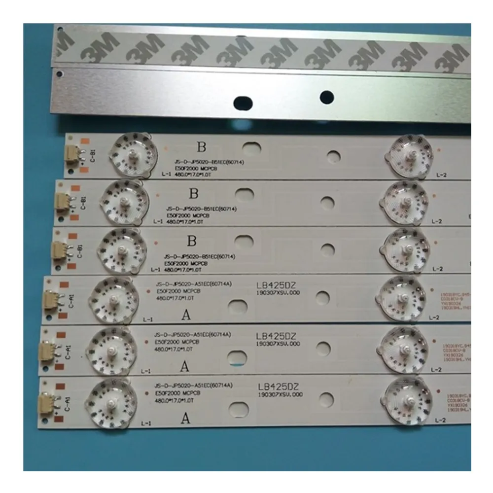 Tira Conduzida para os Lábios Phi 50 Js-d-jp5020-a51ec B51ec D50-f2000 Led50fhds E50f2000 Pcs Cabos de computador e conectores - Imagem 4