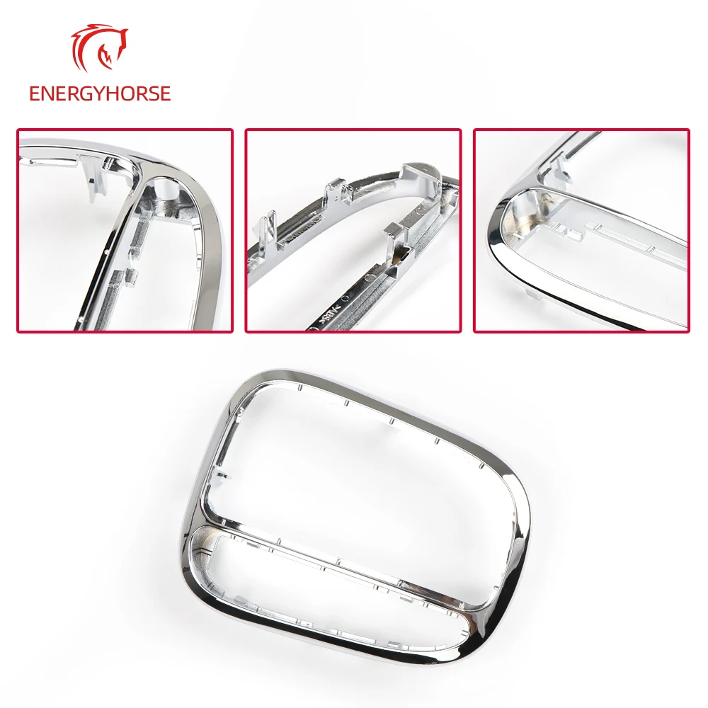 Car Center Shifter Trim Cover Shift Gear Cover Panel Frame Shift Lever Decorative Ring For Mercedes C200 C230 C300 W203