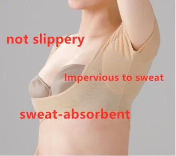 

1 Pc Sweat Pads Washable Reusable Underarm Armpit T-shirt Shape Sweat Pads Perfume Absorbing Anti M Model Weight Is Under 60kg