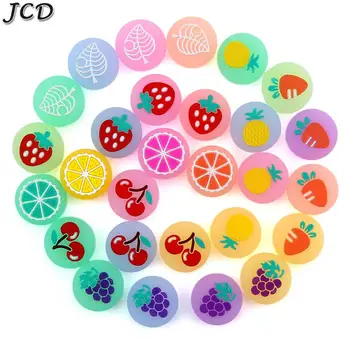 

JCD 50PCS For Switch Luminous Fruit Thumb Grip Caps Joystick Cover Case For Nintendo Switch Lite Joy Con Joycon Controller
