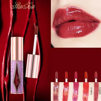

Neon dazzling Lip Glaze matte moisturizing lasting color lipstick liquid light makeup