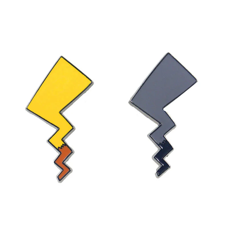Милый аниме хвост pin брошка мультфильм игровые значки и броши рюкзак с нашивками