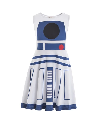 레이 의상 레이아 츄바카 R2D2 다스 베이더 BB8 BB-8 C3po 가족 의상, 할로윈 코스프레 의상 5