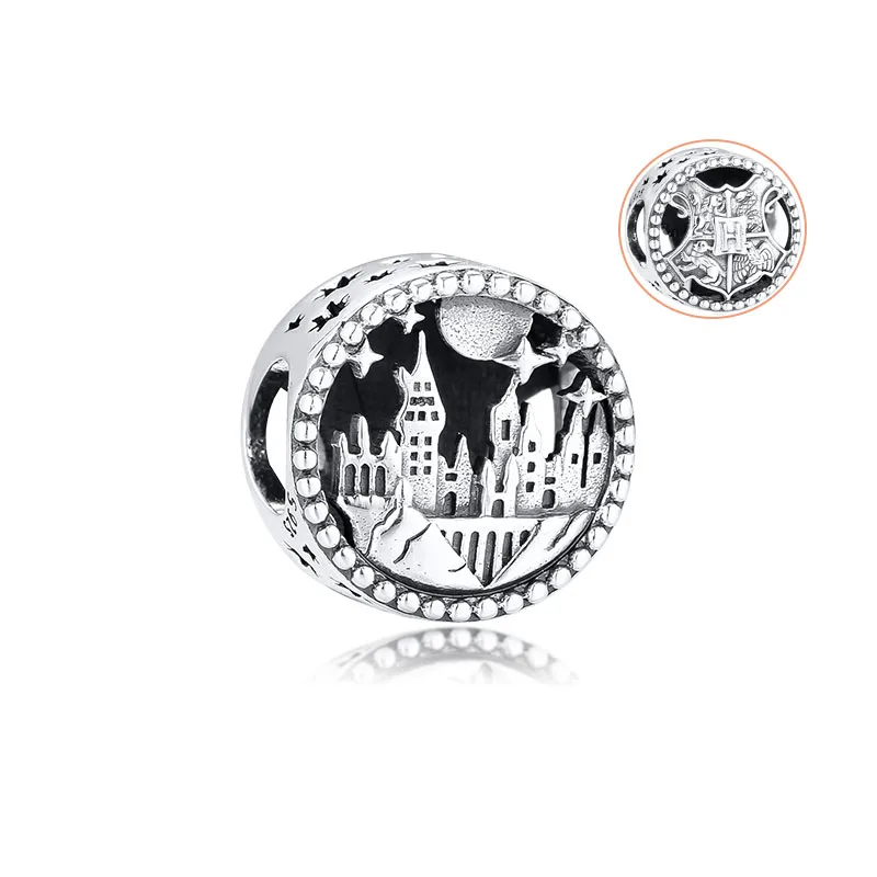 Подходит для оригинального браслета Argent Charm 925 пробы Серебряный колдовство и волшебство Подвески бусины для изготовления ювелирных изделий kralen berloques