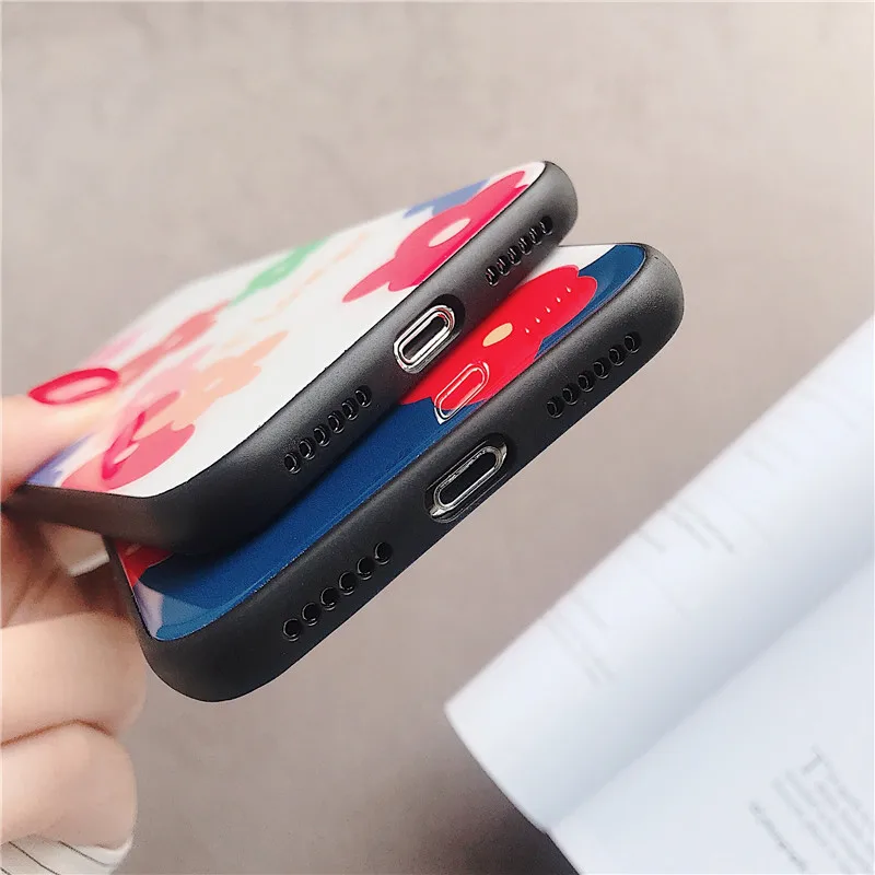 Подходит P074 iPhone X чехол для телефона iPhone x sma x 6s Hyuna цветок 8plus стекло X R7P