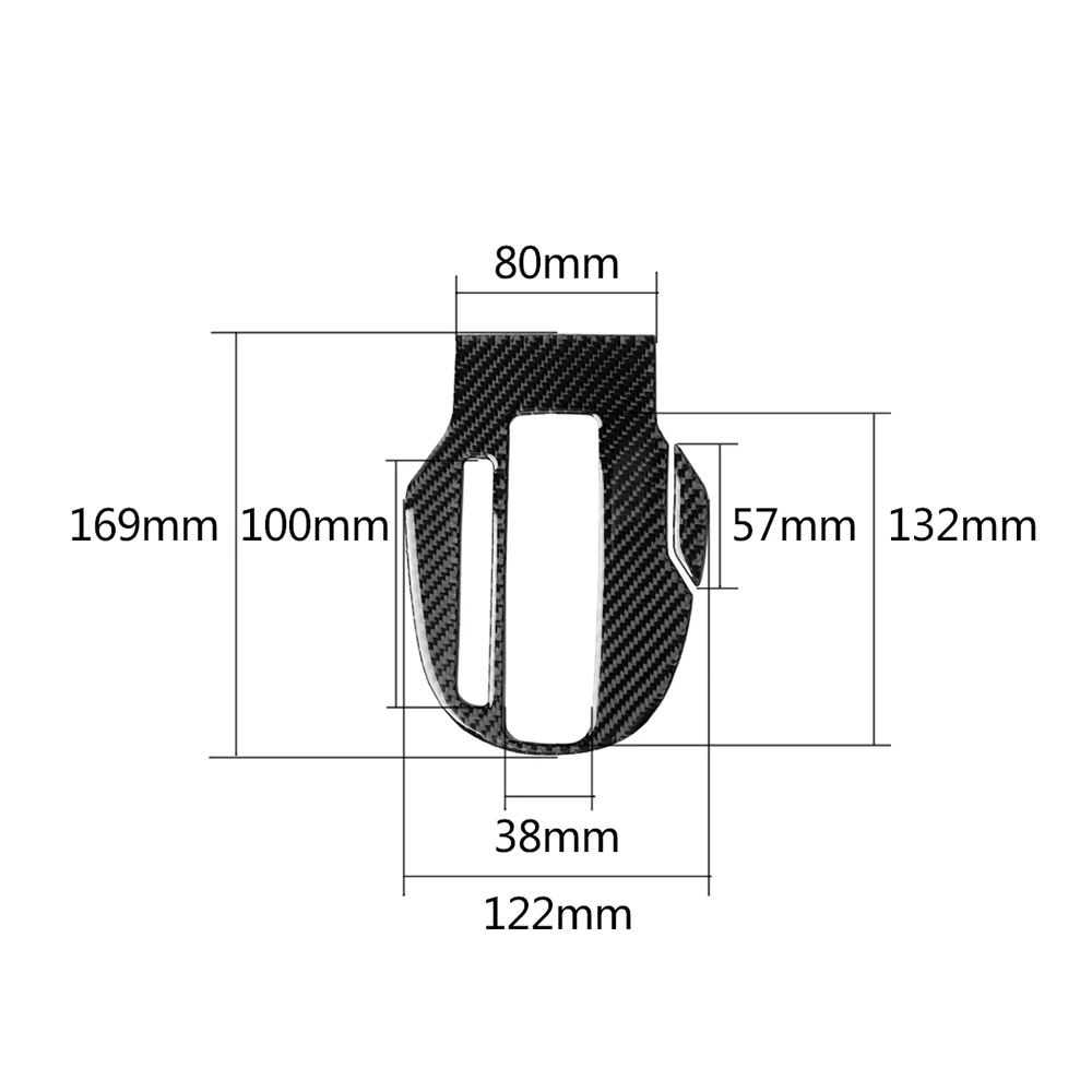 Car Gear Panel Stickers Inner-frame Stickers Shift Knob Trim Car-Styling Fit for Honda Fit/Jazz- Car Stickers