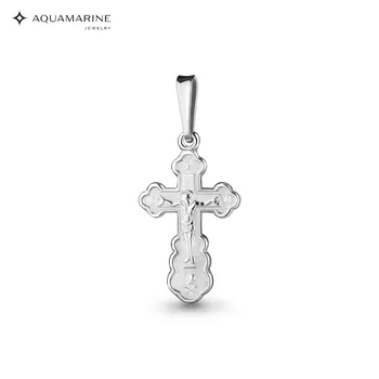 

Cross Orthodox AQUAMARINE without inserts Silver 925