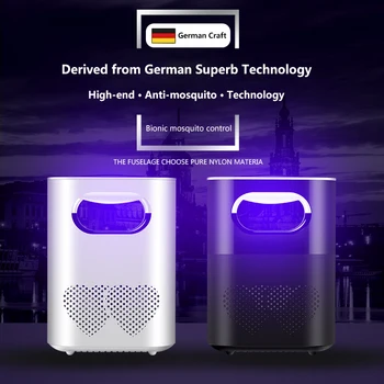 

Electric Low-voltage Ultraviolet Light USB Photocatalyst Mosquito Trap Light Mosquito Killer Lamp Control Insect Repeller