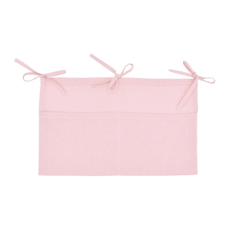 Колыбель кровать кроватка Органайзер льняная детская подвесная сумка для хранения детское хранение для спальни сумки игрушечный карман для пеленок для постельные принадлежности для новорожденных Набор - Цвет: style 1