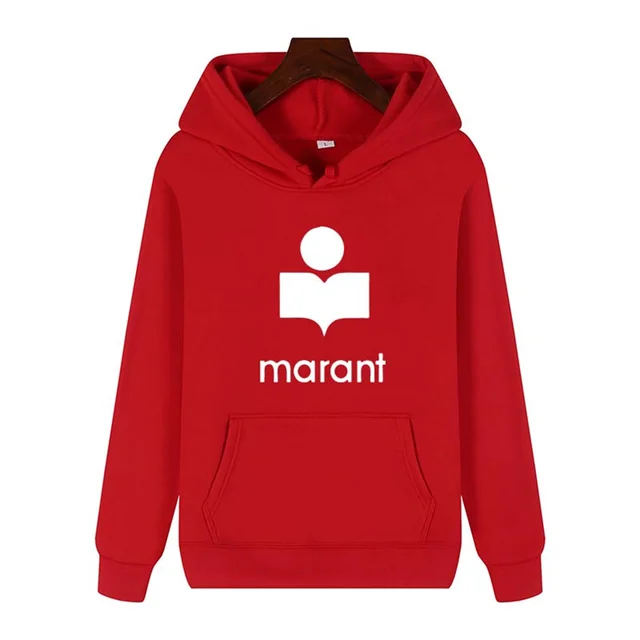 Oversized Women's Marant Sweatshirt Print Hoodie Casual Long Sleeve Women's Sportswear Top Casual Pullover Sweatshirt Women 19