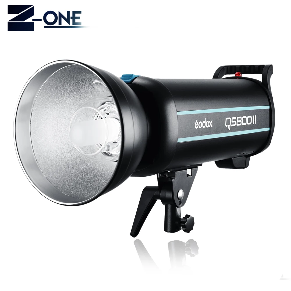 Godox QS800II 800Ws GN90 профессиональная студийная стробоскоп со встроенным Godox 2,4G Беспроводная X система предлагает креативную съемку