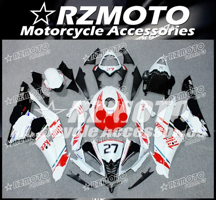ABS мотоцикл обтекатель комплект для YAMAHA YZF R6 2008- год кузов литьевая форма Магазин № 1807