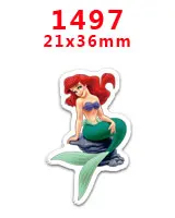 Кабошоны 30 шт мультфильм плоское украшение из смолы pr 2219 - Цвет: 1497