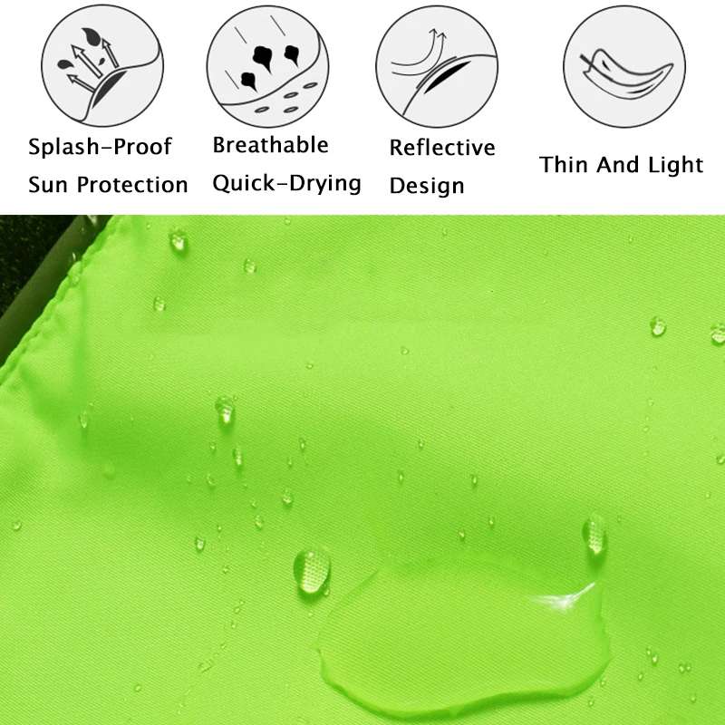 ARSUXEO Men's Outdoor Cycling Jacket cycling jacket cycling clothes Sports Waterproof Quick Dry Windbreaker Running Sun Protection Bicycle Skin Clothing