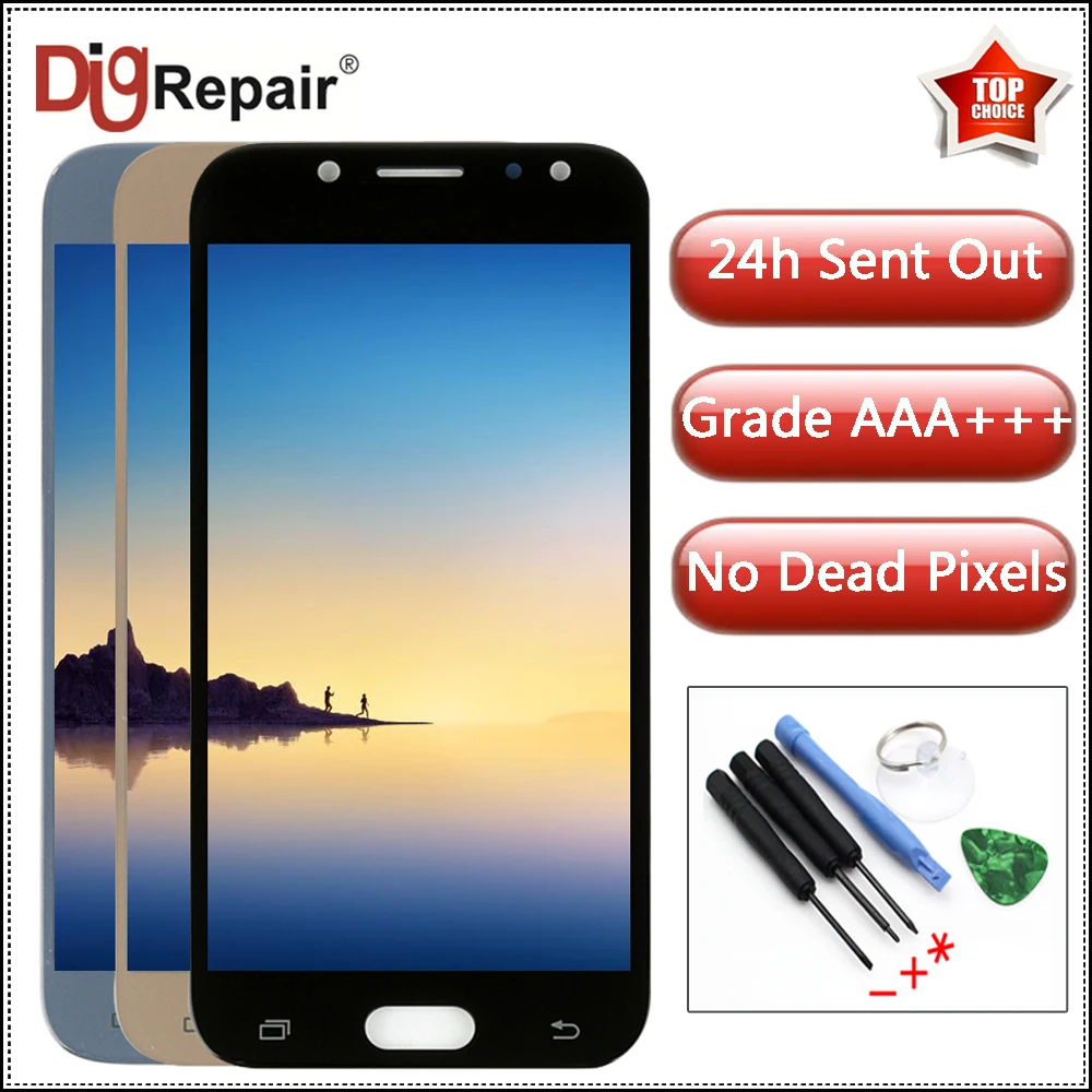 J530f ЖК-дисплей для samsung Galaxy j5 Pro J530 J530F SM-J530F ЖК-дисплей с сенсорным экраном дигитайзер j530 ЖК-дисплей для samsung j5 pro