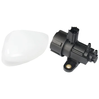 

1Pcs Right White Rearview Side View Mirror Cover for Ford for Fiesta 2008-2017 & 1Pcs EGR Vacuum Solenoid Valve