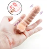Silicone Reusable Finger Masturbation Vibrator Massage Prostate Intense Clit Stimulation Sex Toys For Women Adult Toy For Couple 1