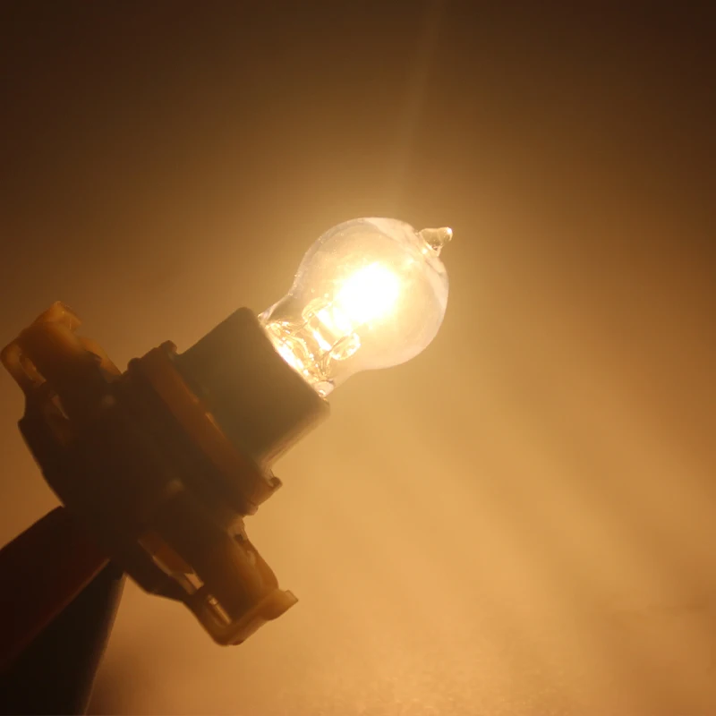 2pcs Auto Amber 24W H16 5202 Halogen Bulb xenon PSX24W drl 12V fog light Quartz Glass Dark Blue Car hod Headlight Lamp daylight fog and headlight bulbs