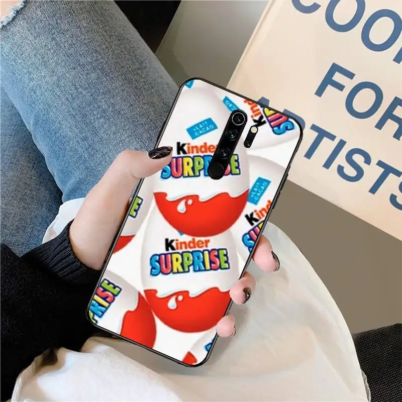 PENGHUWAN Cute Kinder Joy surprise egg Luxury Unique Design Phone Cover for Redmi Note 8 8A 7 6 6A 5 5A 4 4X 4A Go Pro PlusPrime xiaomi leather case charging