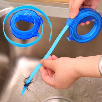 

Polished dredge pipe Sink Cleaner Bathroom Unclog Sink Tub Snake Hair Removal Tool
