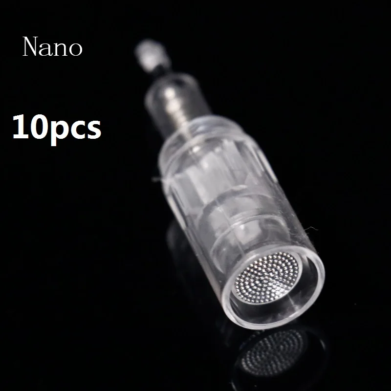 10pcs Nano Dr. pen MYM иглы картридж иглы наконечники 12pin иглы для электрической Микро прокатки штамп терапия Красота Инструменты морщины - Габаритные размеры: 10pcs Nano