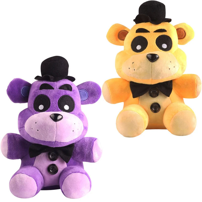 Мультфильм 2 шт./лот 18 см Five Nights At Freddys 4 Мультяшные игрушки куклы прекрасный Рождественский подарок для детей хорошее качество - Цвет: 18cm 2mix