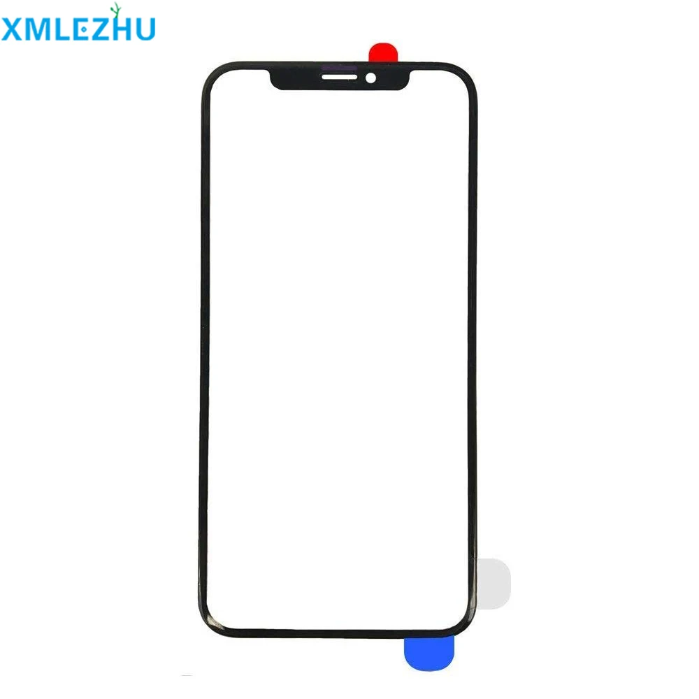 30 шт. OEM Передняя стеклянная крышка объектива для iphone X XS XR MAX Сенсорная панель запасные части для ремонта