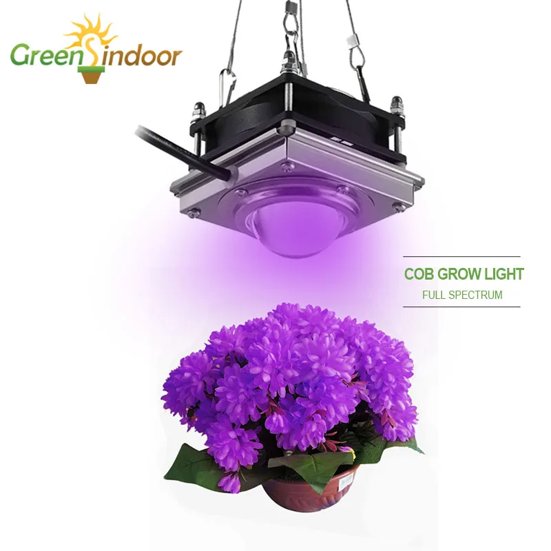 Крытый COB светодиодный светильник полный спектр 150W Фито лампа для растений цветы