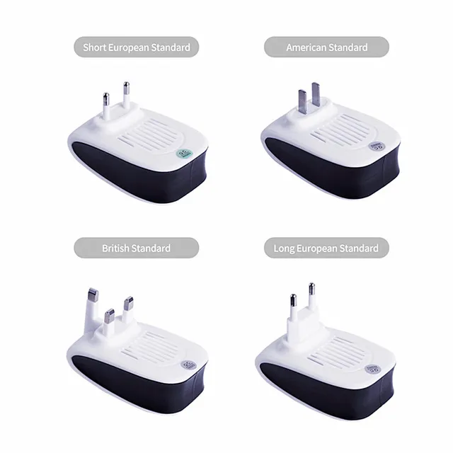 Ultrahangos Egerek Repeller Elektronikus Ultrahang Egérvezérlő Visszautasító Anti Szúnyogtaszító Csótány Bug Patkány Kilökődéshez - Image 3