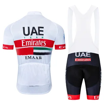 

2020 UAE Cycling Jersey Cycling Jersey Quick Dry Jersey Bib Gel Wear Bicycle Sportswear