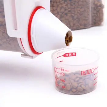 

Pet Dogs Cats Feeder Food Storage Container Mildew Anti-oxidation Large Capacity Storage Fresh Box Bucket Pets Kitchen Organizer