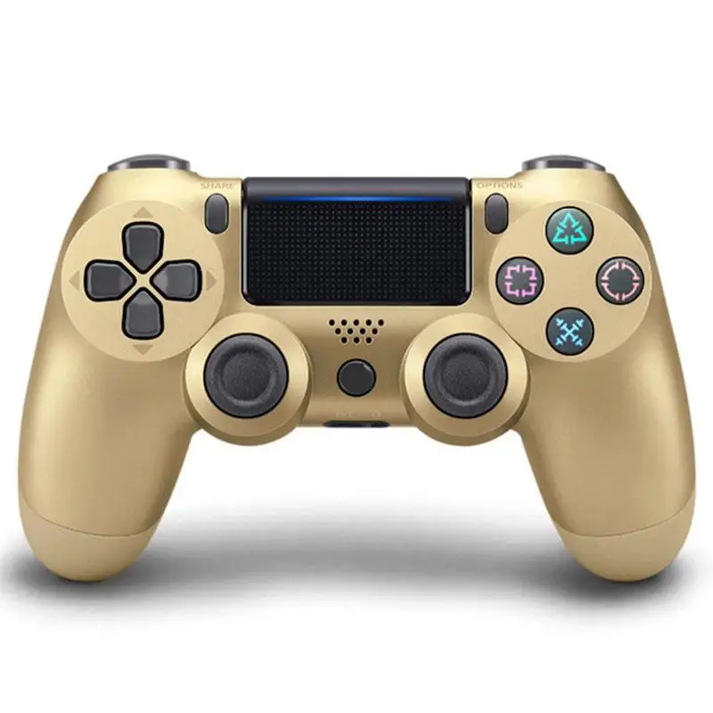 Беспроводной контроллер для sony PS4 Bluetooth Вибрационный геймпад для Playstation 4 джойстик для PS4 PS3 игровой консоли - Цвет: Золотой
