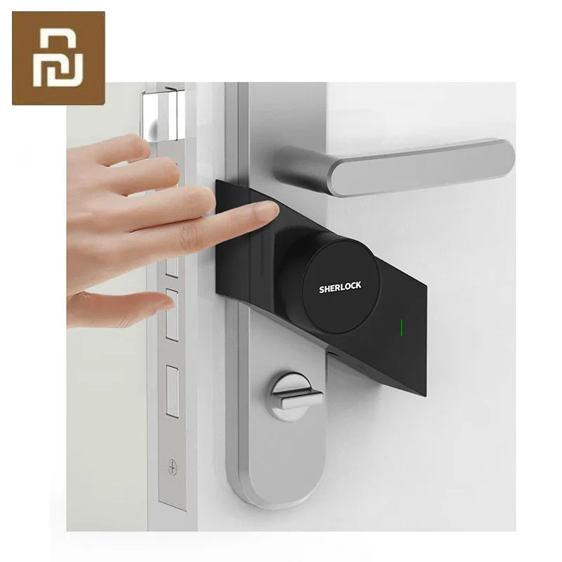 Sherlock Smart Lock M1 Smart Door Lock Keyless Fingerprint+Password Work To Mijia App Smartphone Control|Smart Remote Control| - AliExpress