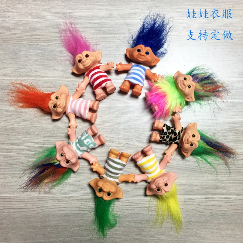 

Tro L Do L 80 Nostalgic Wear Clothes Troll Doll L Vinyl Indian Toddler Chou WA