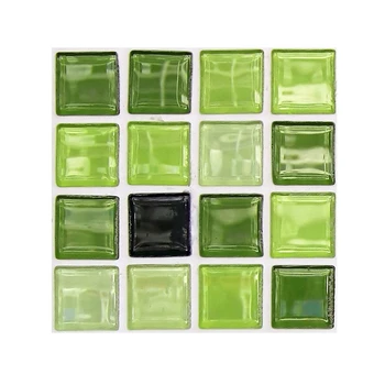

100 Pcs Mosaic Tile Wall Stickers PVC Waterproof Tiles Decals Home Bathroom Kitchen Decor