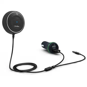 

Jrbc01 Car Bluetooth Receiver Wireless 4.0 Technology Mic Mute Function Clear Calls Built-In Microphone 1 Set