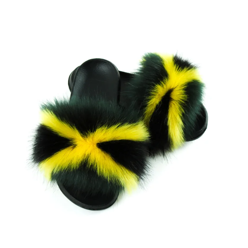 aliexpress fur slippers
